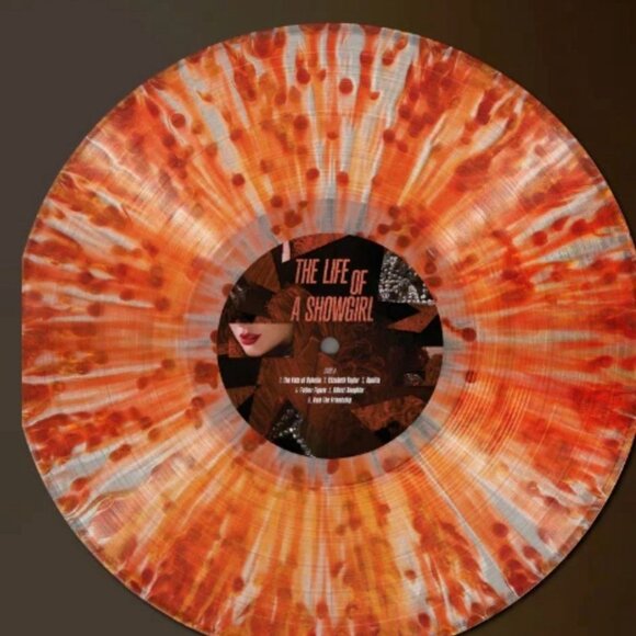 The Life of a Showgirl: The Tiny Bubbles in Champagne Red Lipstick & Lace Vinyl - Picture 2 of 2